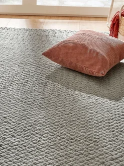 Aarbogen Woll-Teppich, Light Grey