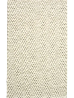 Aarbogen Woll-Teppich, White