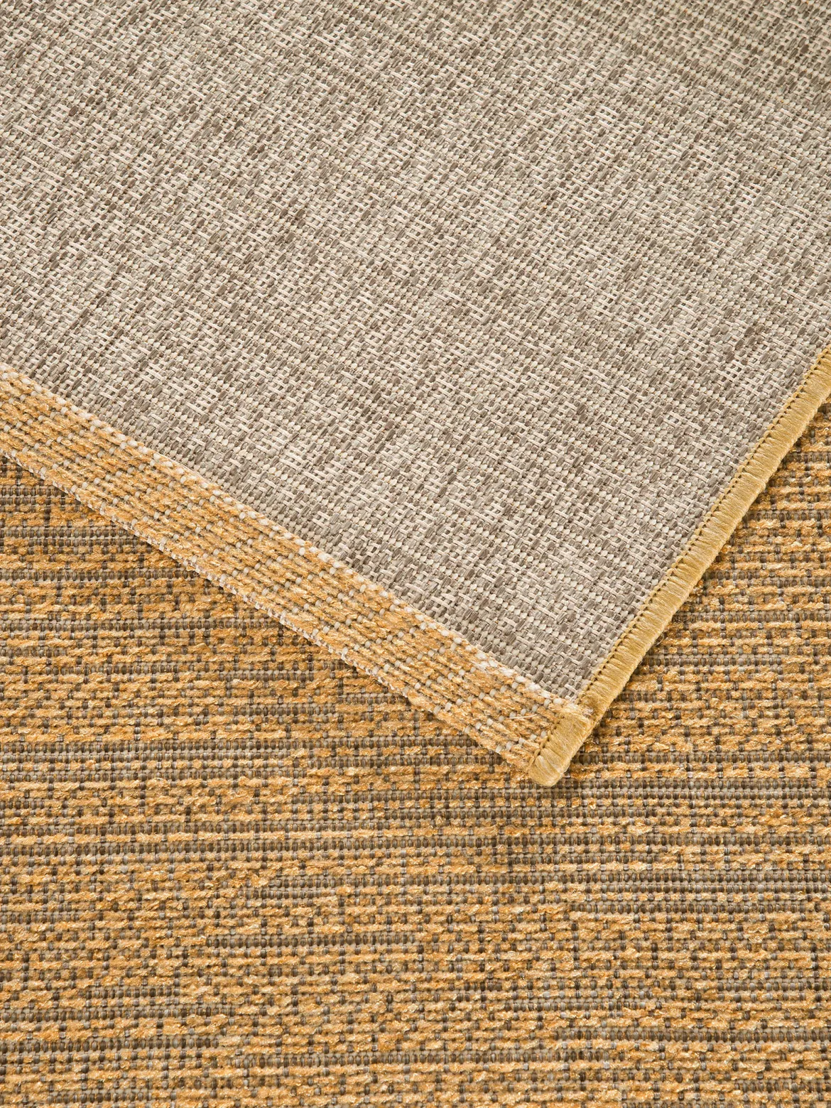 Alaro Outdoor-Teppich, Gelb