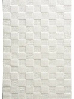 Alcanar Moderner Teppich, Creme