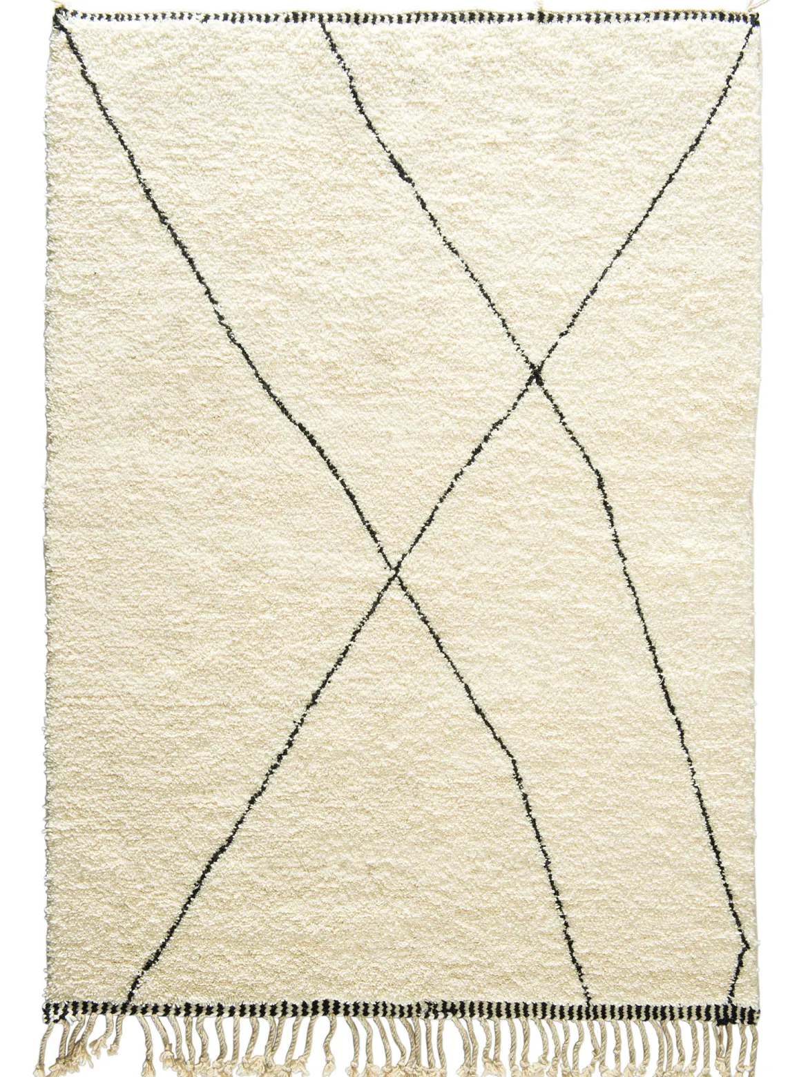 Amasin Berber-Teppich, Creme