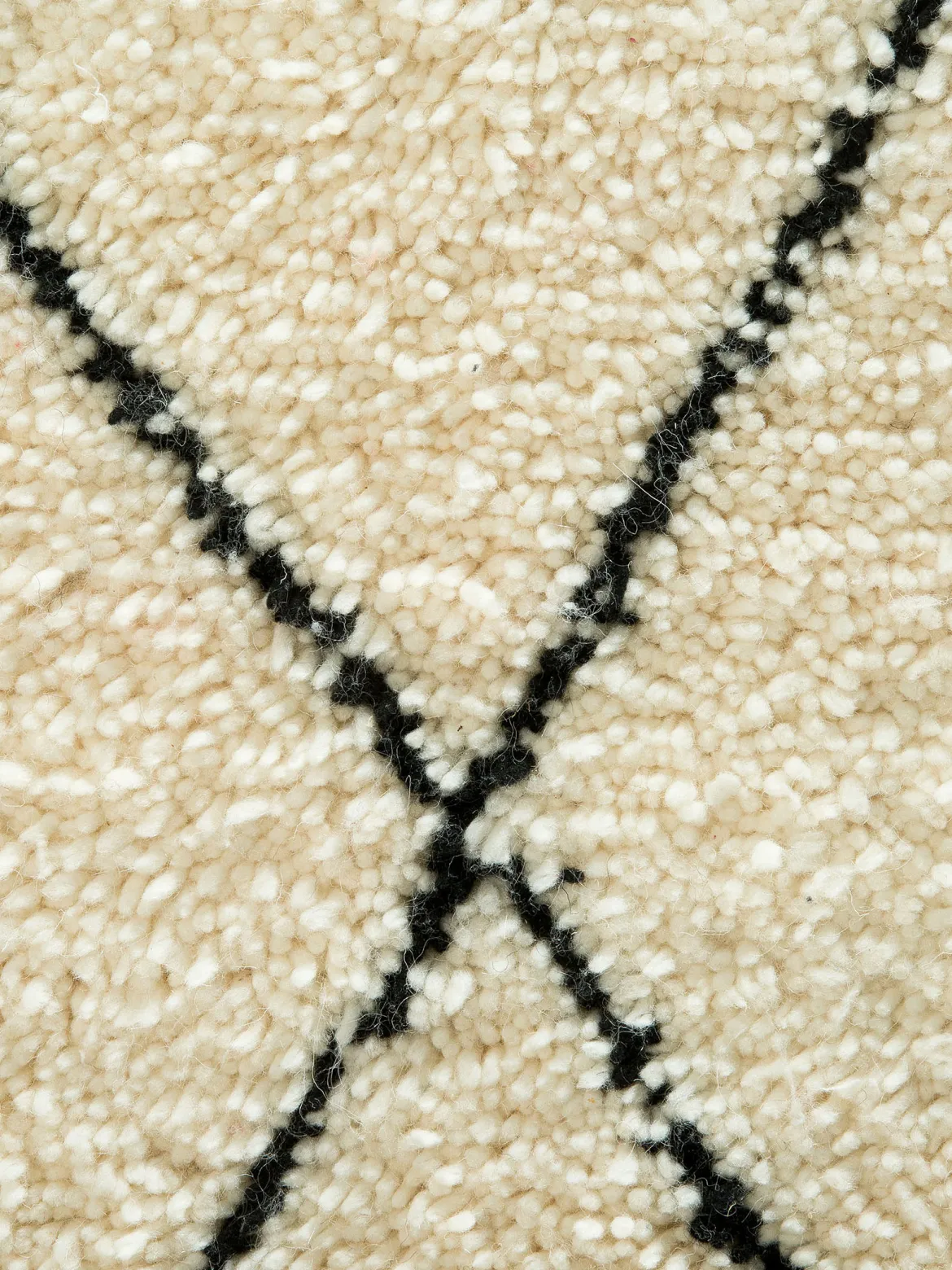 Amasin Berber-Teppich, Creme