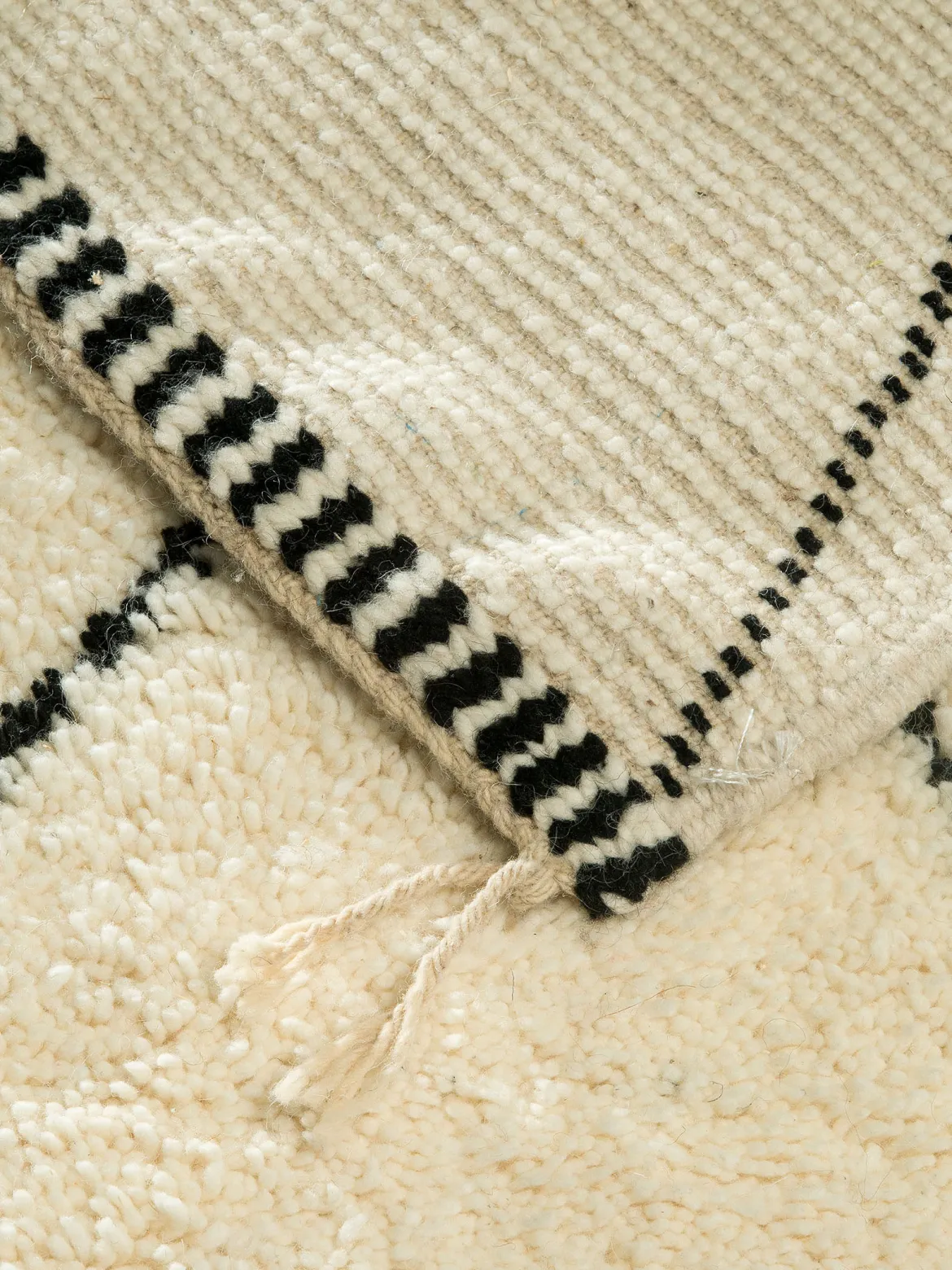 Amasin Berber-Teppich, Creme