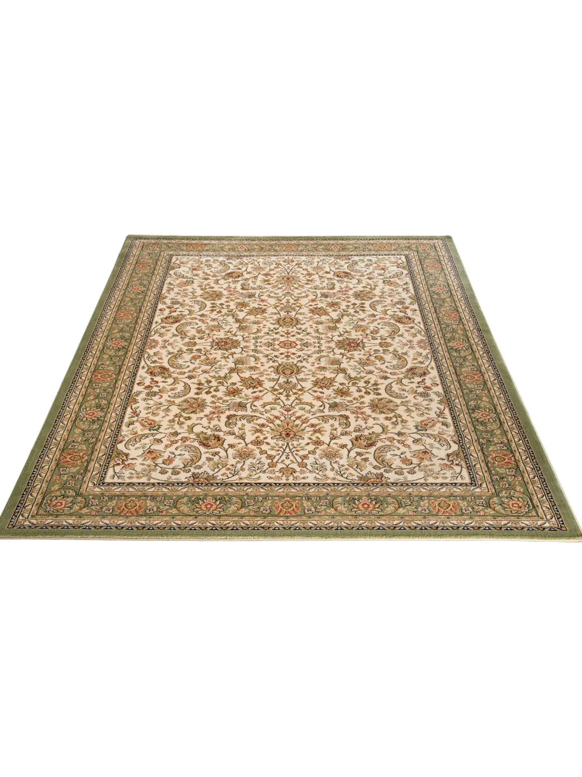 Amasra Orient-Teppich, Beige/Grün