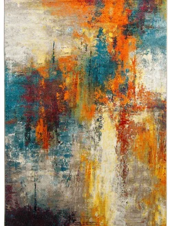 Apart Moderner Teppich, Multicolor