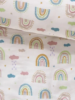 Arcobaleno Kinderbettwäsche, Lime