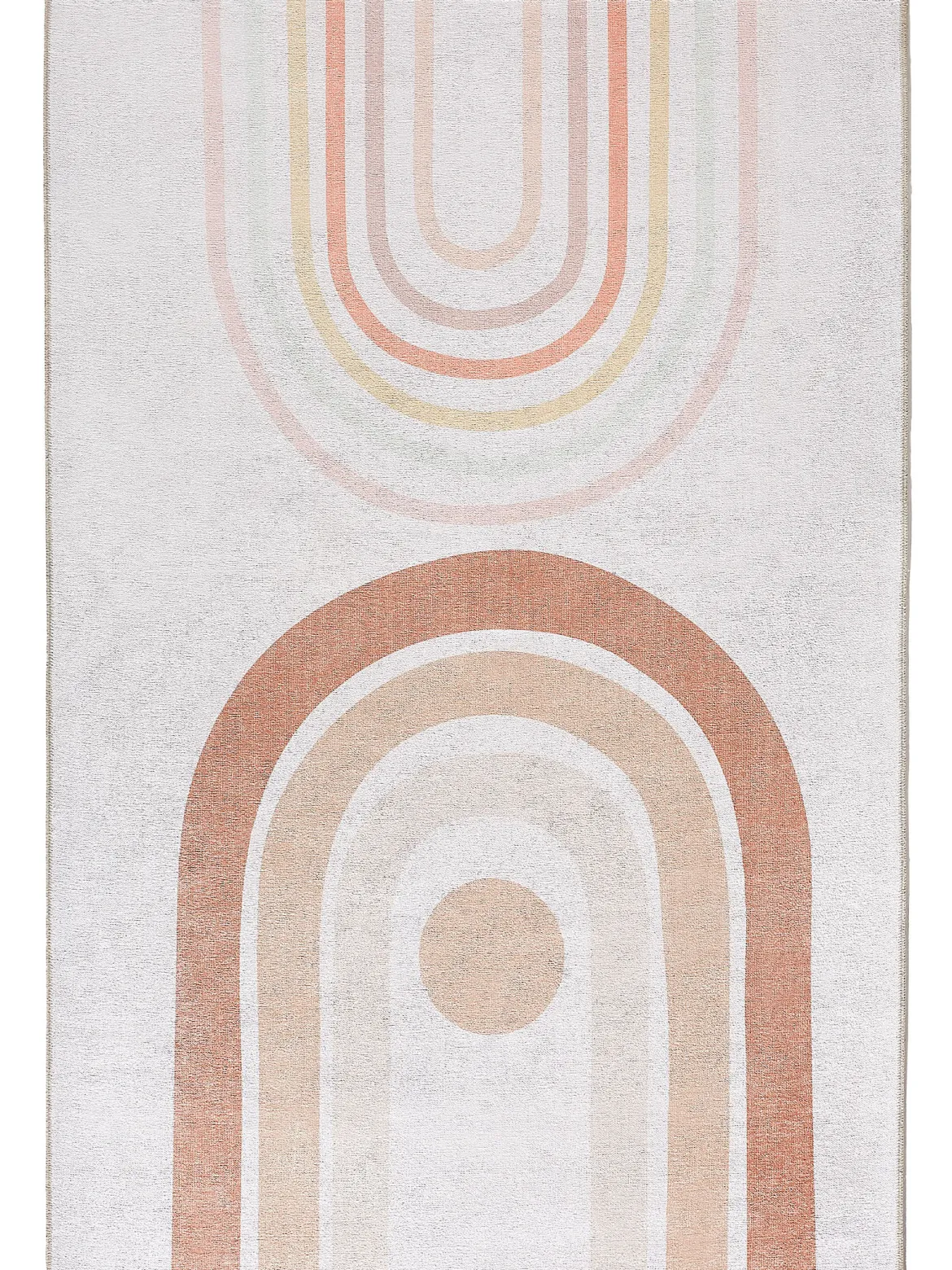 Arcobaleno Moderner Teppich, Beige/Orange