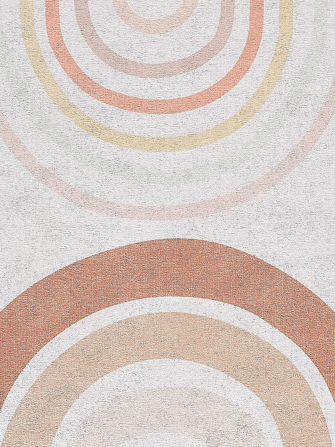 Arcobaleno Moderner Teppich, Beige/Orange
