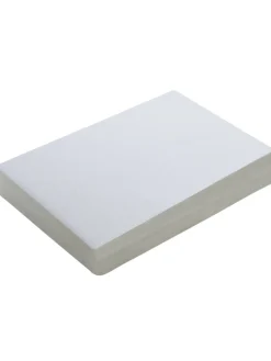 Arosa Flanell-Spannbetttuch, Weiss