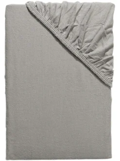 Arosa Flanell-Spannbetttuch, Sharkskin