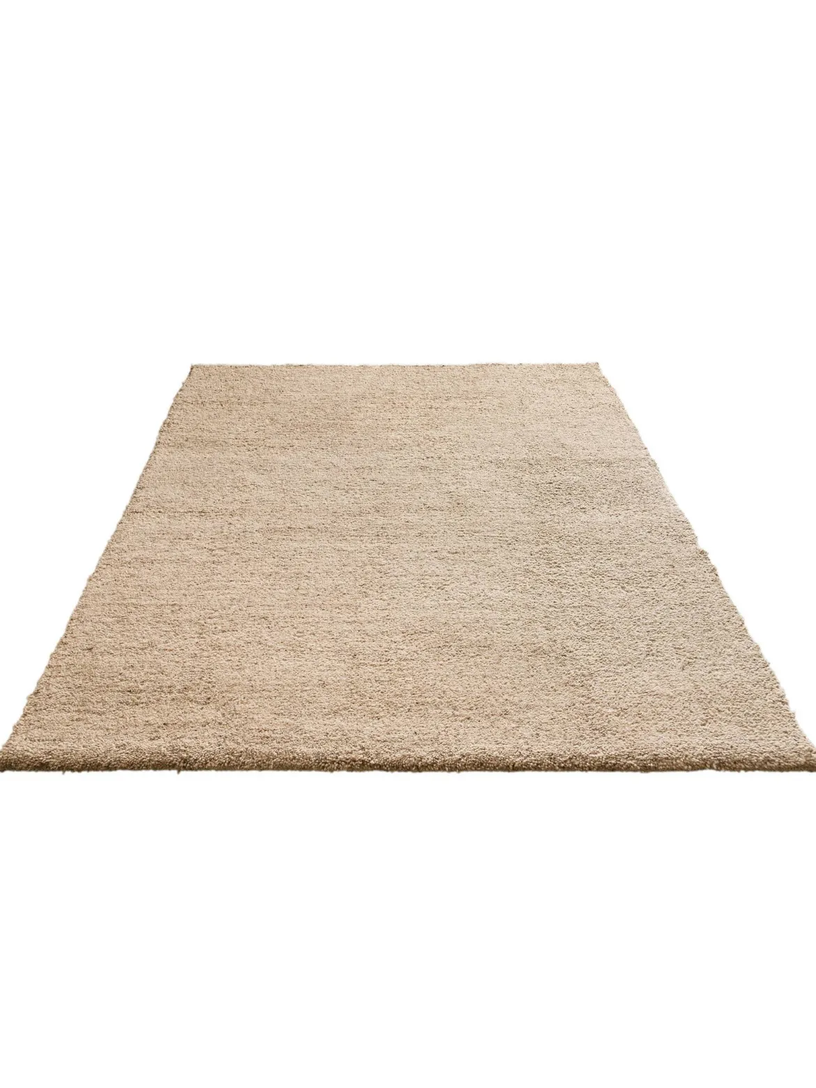 Atlas Berber-Teppich, Dunkelbeige