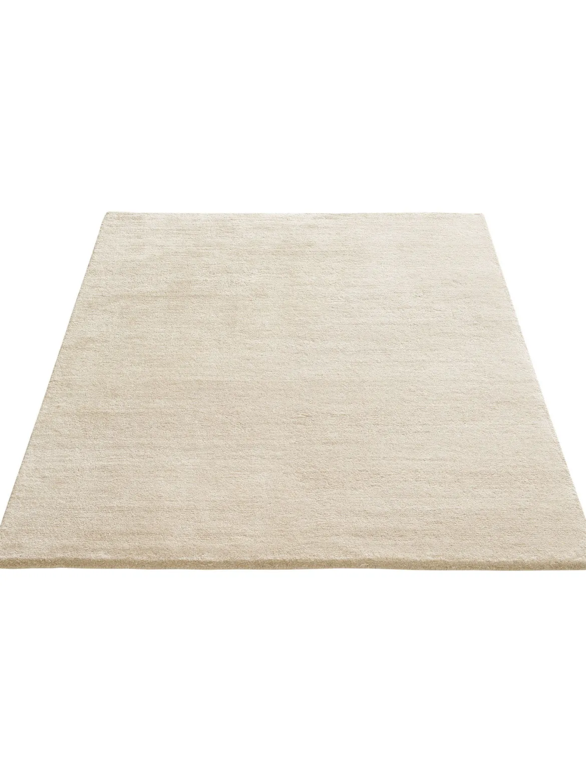 Auckland Woll-Teppich, Hellbeige