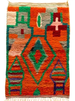 Azilal ca. 100 x 145 cm, Unikat / Einzelstück