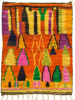 Azilal ca. 117 x 150 cm, Unikat / Einzelstück