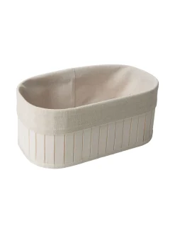 Bambusbox Billi Korb, Weiss