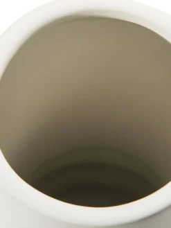 Banda Vase, Creme