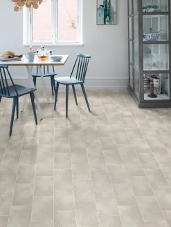 Barbuda Vinyl-Rollenware, Travertin 583