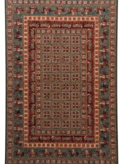 Bartolini Pasyryk Orient-Teppich, Grün