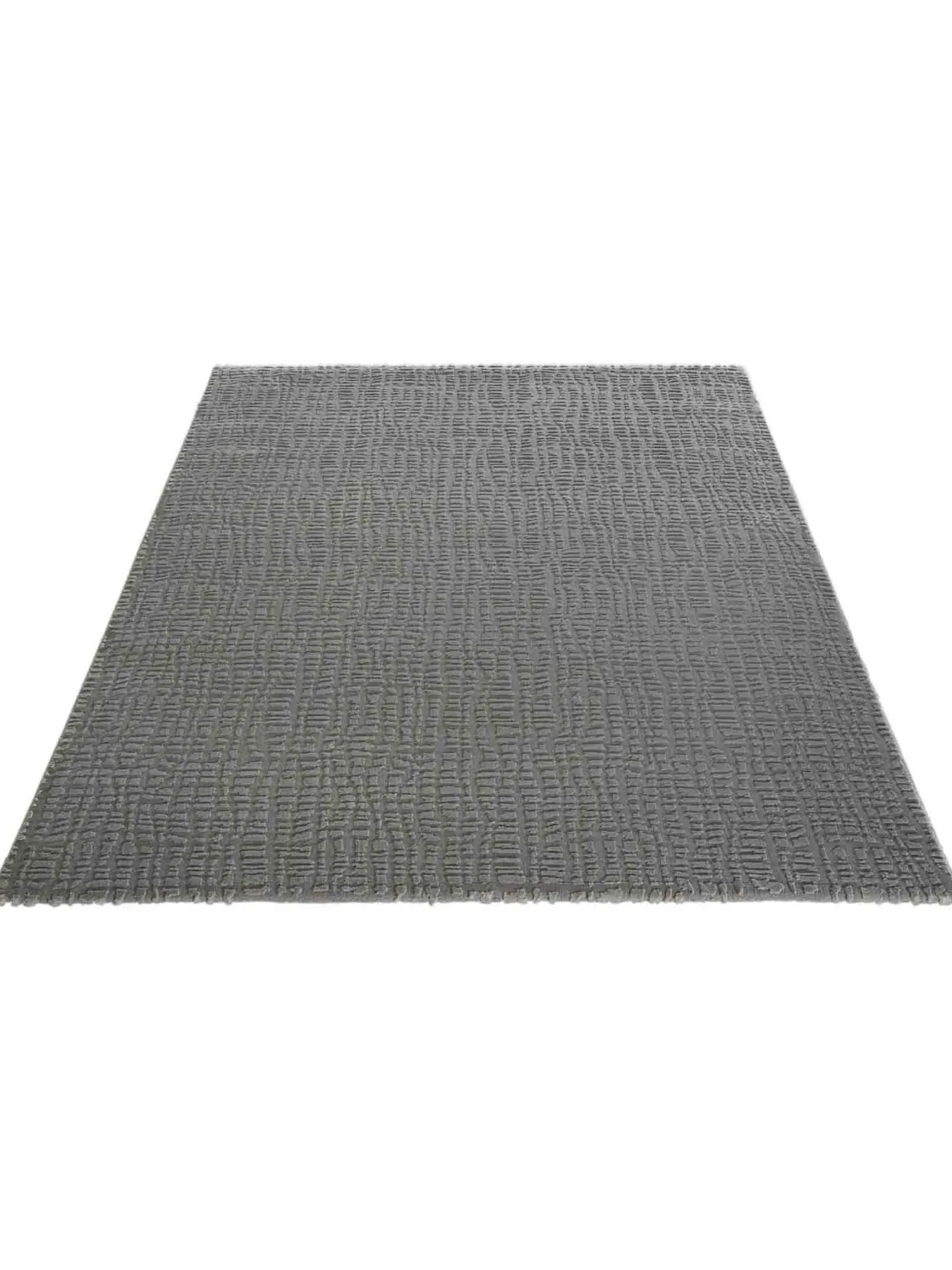 Bayonne Moderner Teppich, Silber