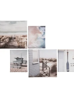 Beachlife Leinwand Druck, Blau