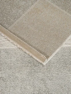 Bellmore Moderner Teppich, Gold
