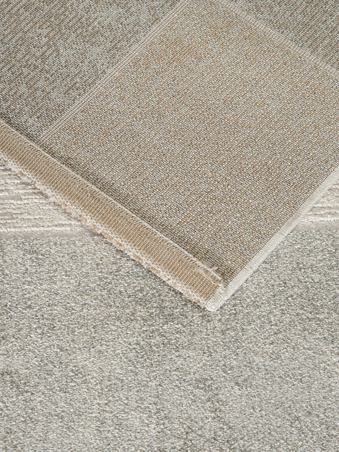 Bellmore Moderner Teppich, Gold
