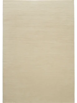 Belvedere Woll-Teppich, Offwhite