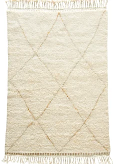 Beni Ourain ca. 140 x 208 cm, Unikat / Einzelstück