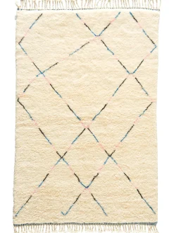 Beni Ourain ca. 130 x 202 cm, Unikat / Einzelstück