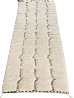 Beni Ourain ca. 85 x 312 cm, Unikat / Einzelstück