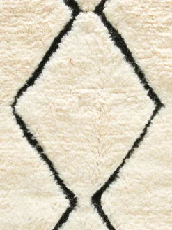 Beni Ourain ca. 152 x 262 cm, Unikat / Einzelstück