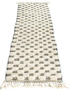 Beni Ourain ca. 76 x 302 cm, Unikat / Einzelstück