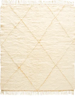 Beni Ourain ca. 220 x 252 cm, Unikat / Einzelstück