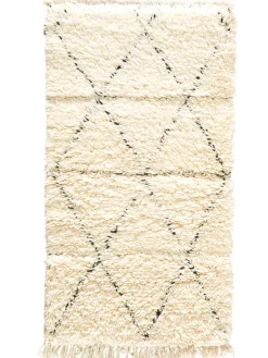 Beni Ourain ca. 67 x 125 cm, Unikat / Einzelstück