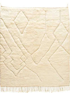 Beni Ourain ca. 217 x 240 cm, Unikat / Einzelstück