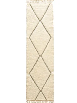Beni Ourain ca. 83 x 290 cm, Unikat / Einzelstück