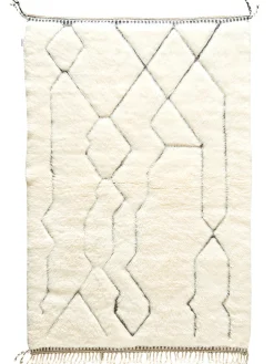 Beni Ourain ca. 112 x 167 cm, Unikat / Einzelstück
