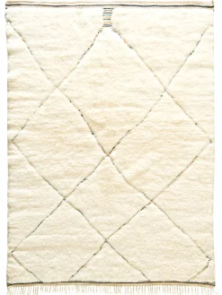 Beni Ourain ca. 150 x 202 cm, Unikat / Einzelstück