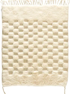 Beni Ourain ca. 102 x 126 cm, Unikat / Einzelstück