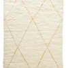 Beni Ourain ca. 178 x 255 cm, Unikat / Einzelstück