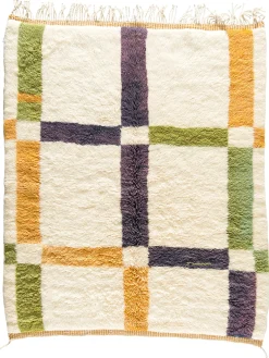 Beni Ourain ca. 197 x 235 cm, Unikat / Einzelstück