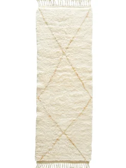Beni Ourain ca. 88 x 253 cm, Unikat / Einzelstück