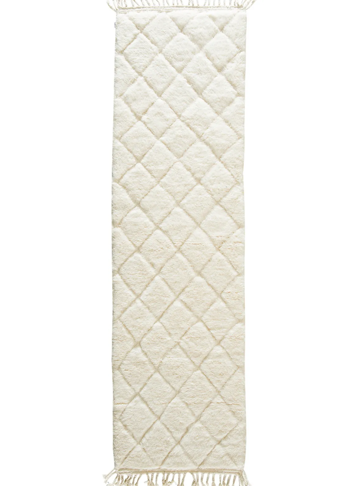 Beni Ourain ca. 80 x 317 cm, Unikat / Einzelstück
