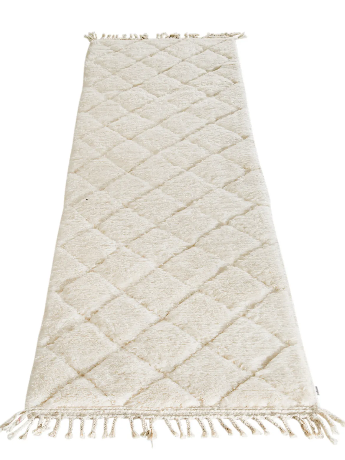 Beni Ourain ca. 80 x 317 cm, Unikat / Einzelstück