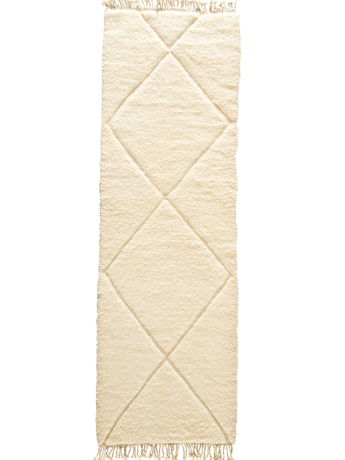 Beni Ourain ca. 85 x 278 cm, Unikat / Einzelstück