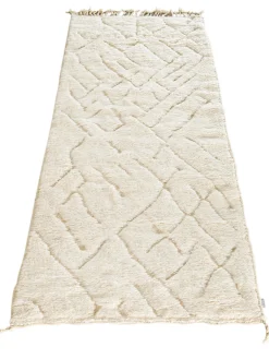 Beni Ourain ca. 83 x 250 cm, Unikat / Einzelstück