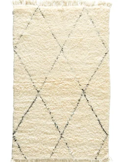 Beni Ourain ca. 106 x 166 cm, Unikat / Einzelstück