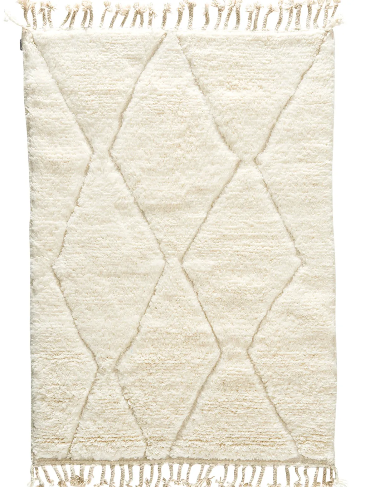 Beni Ourain ca. 106 x 156 cm, Unikat / Einzelstück