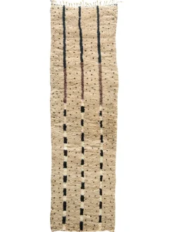 Beni Ourain ca. 76 x 289 cm, Unikat / Einzelstück