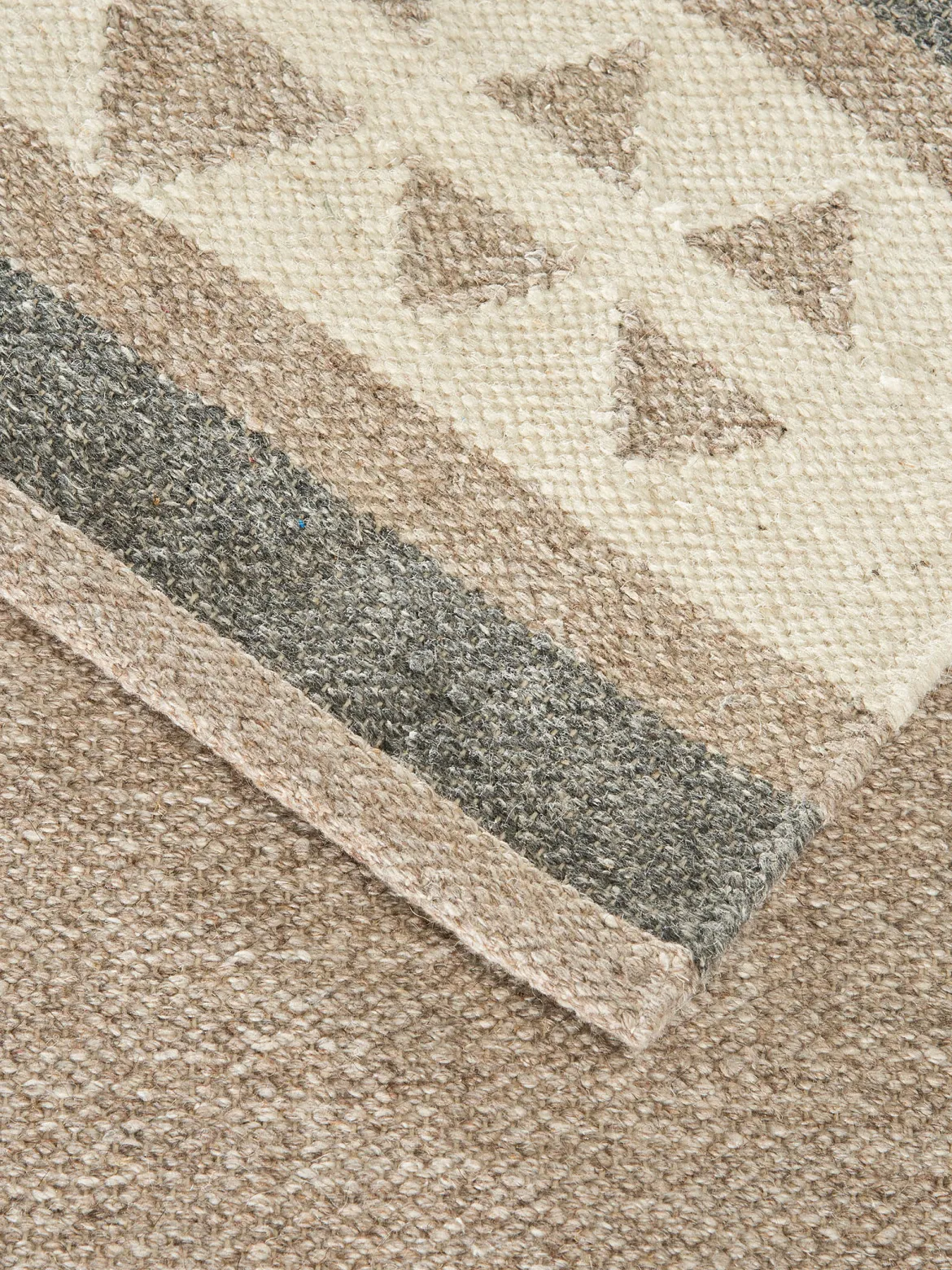 Berga Flachgewebe-Teppich, Light Brown